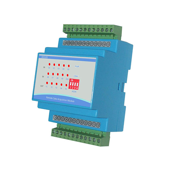 DK5105十路开关量输入modbus数据采集模块 5路继电器输出